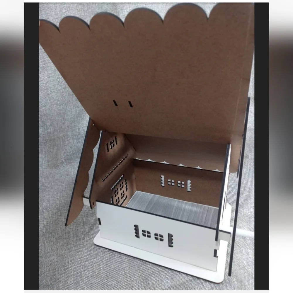 Cida's - home interior birdhouse ( WOODEN MDF)